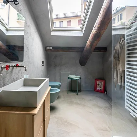 L'attico Del Centro - Luxury Penthouse In Center 아파트 코모